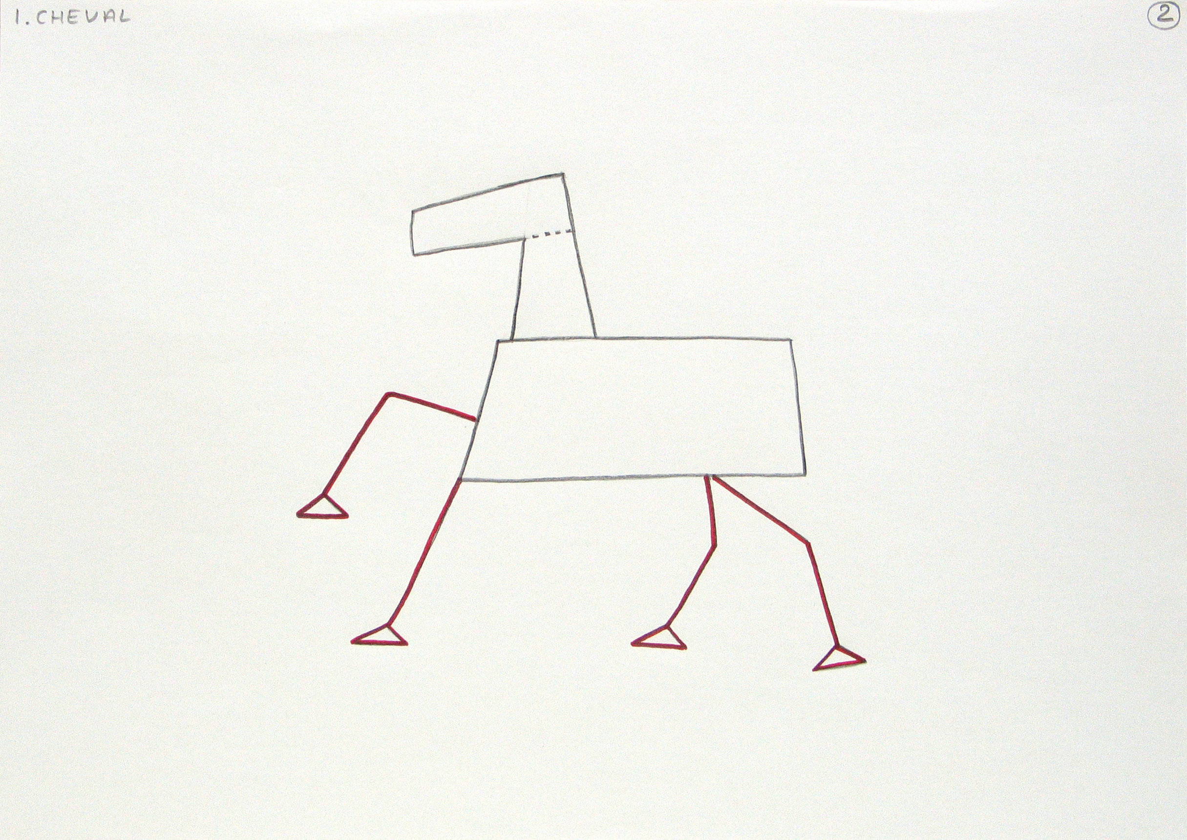 How-To-Draw-Horses  Dessin cheval facile, Comment dessiner un