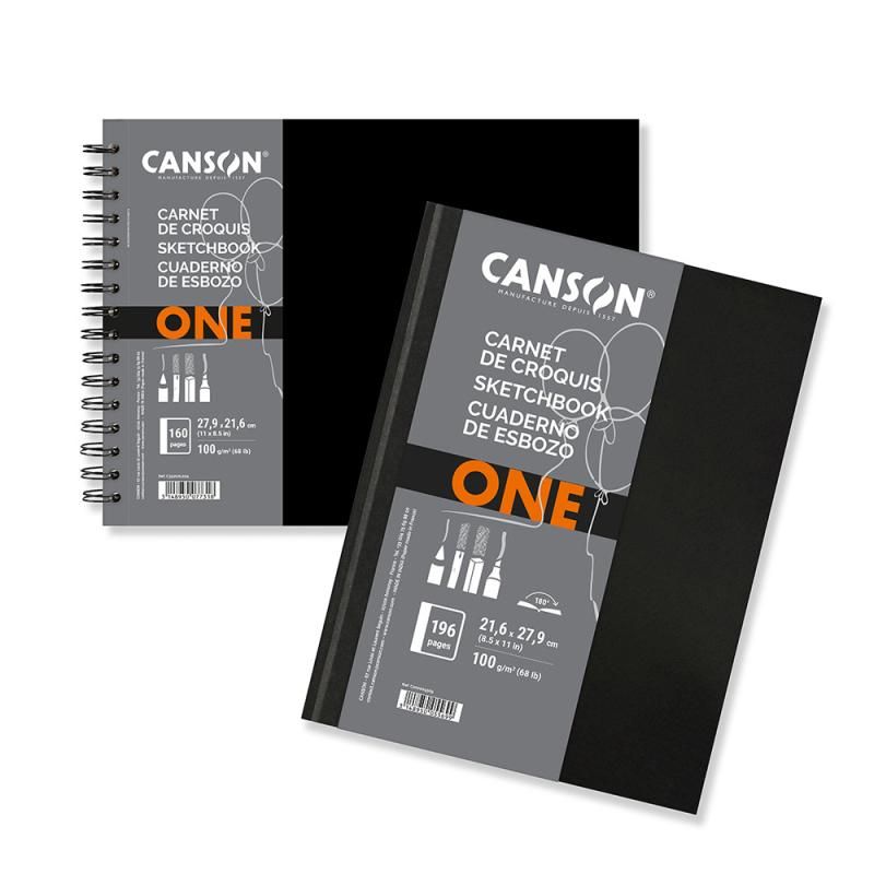 CANSON Carnets de notes 100 pages 120g A5 - Couverture en