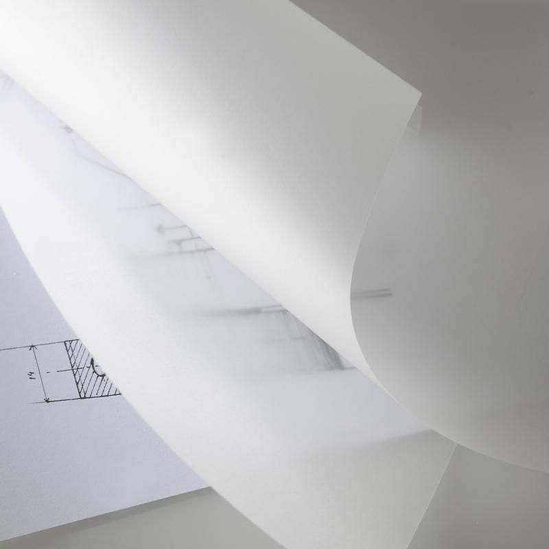 Lot De 125 Feuilles Calque Canson Vegetal Satin - Format A0 (841x1189 Mm), 95g/m², Surface Satinée - 3