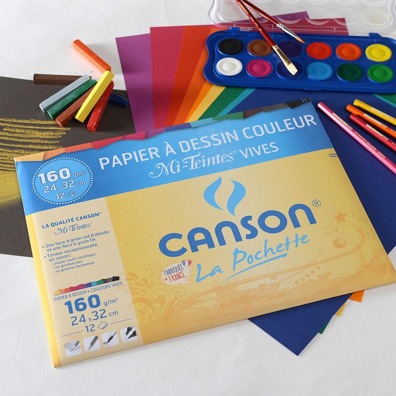 Pochette canson hotsell couleur 21x29 7