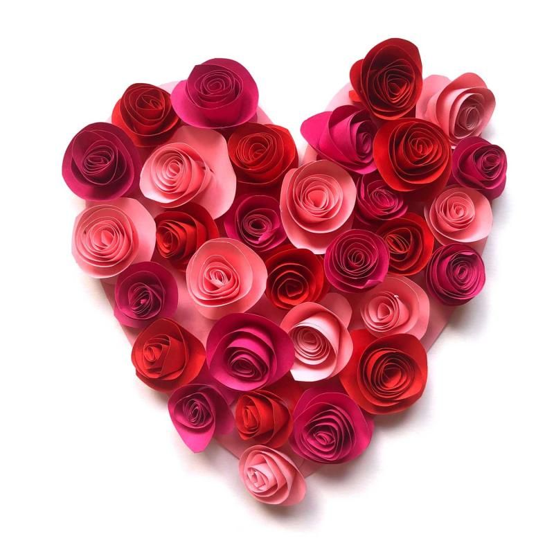 Lot de 100 rouleaux de papier à vœux porte-bonheur, petits messages colorés  pour écrire un message de Saint-Valentin dans un [L1081] - Cdiscount  Beaux-Arts et Loisirs créatifs