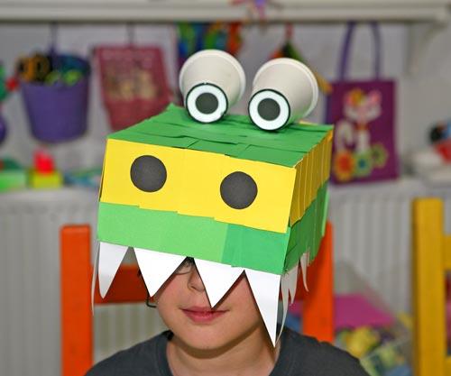 Masque Dinosaure à Construire