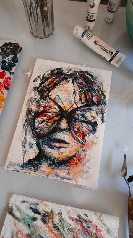 Yam-Levi_Canson-Acrylic_Daler-Rowney-System3-acrylics