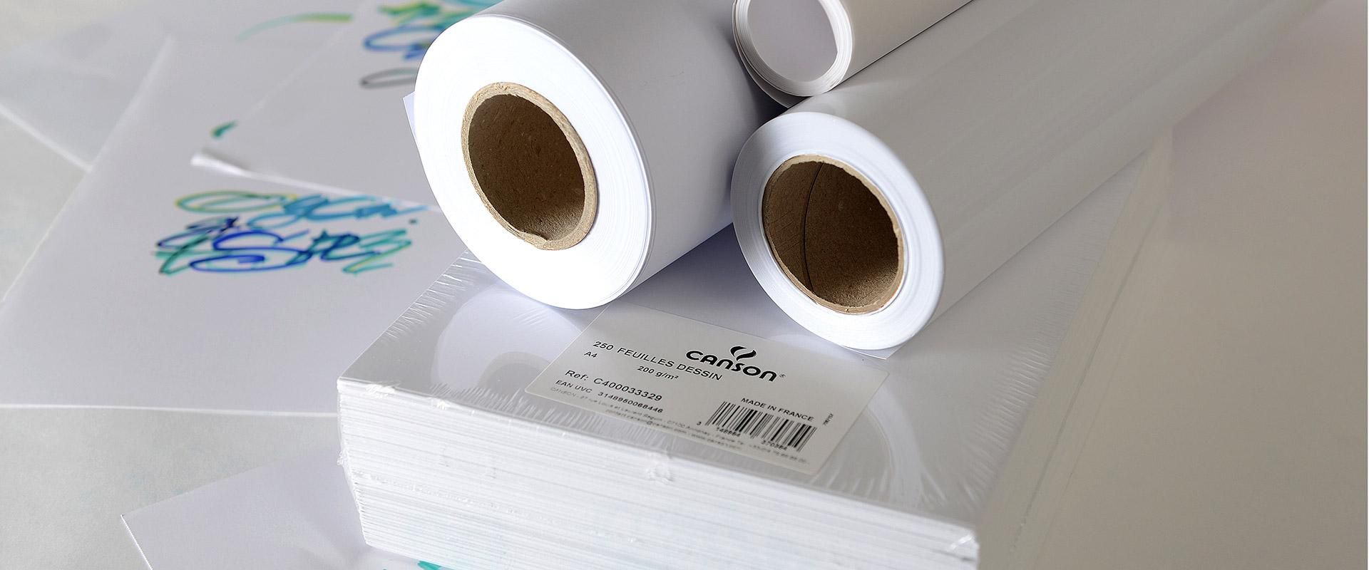 Canson papier dessin blanc