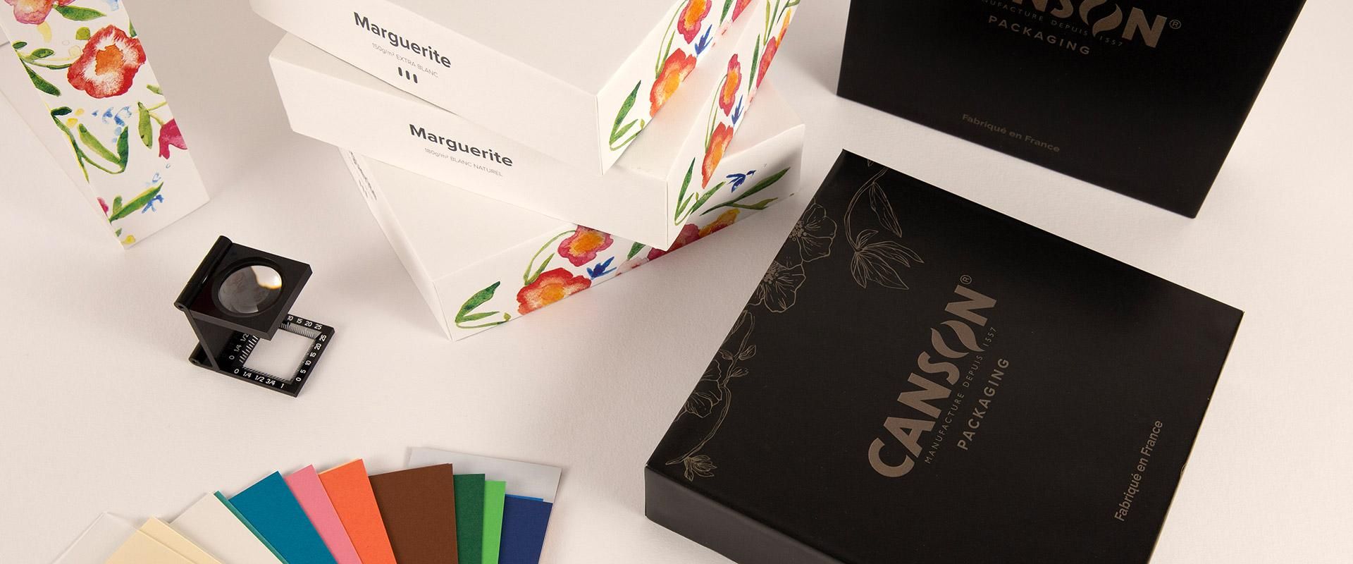 Coffret monté papier Canson Packaging