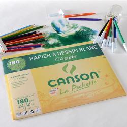 Papier de Création couleurs CANSON en pochette- Grain Fin 150g/m² -  Creastore