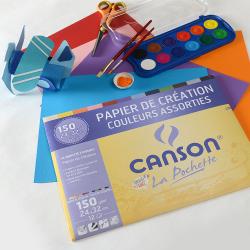Pochette plastique de rangement pour dessin CANSON 27x35cm : Chez