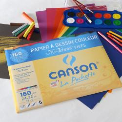 Pochette canson couleur outlet vives 21x29 7